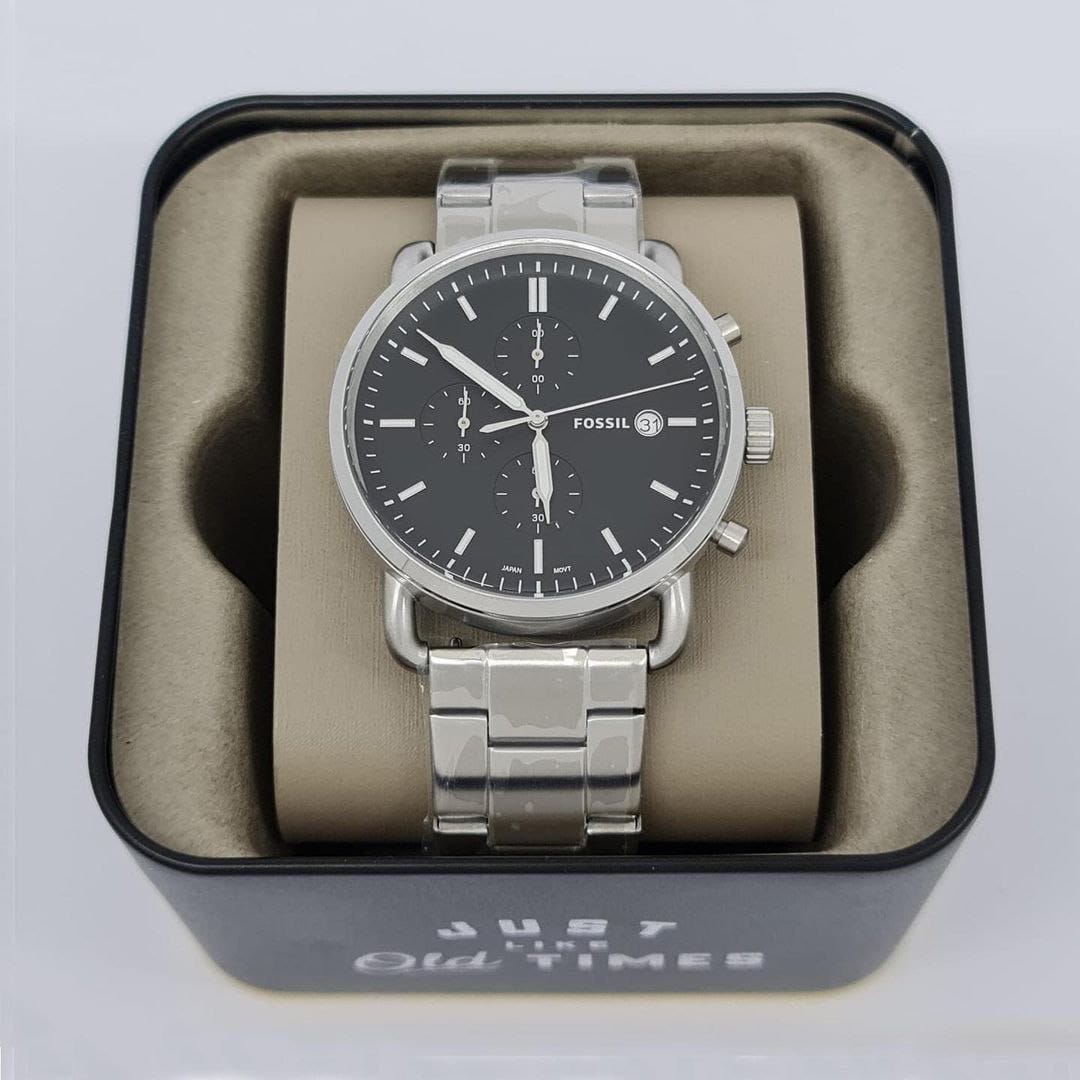 Fossli Commuter Metal Mens Chronograph watch