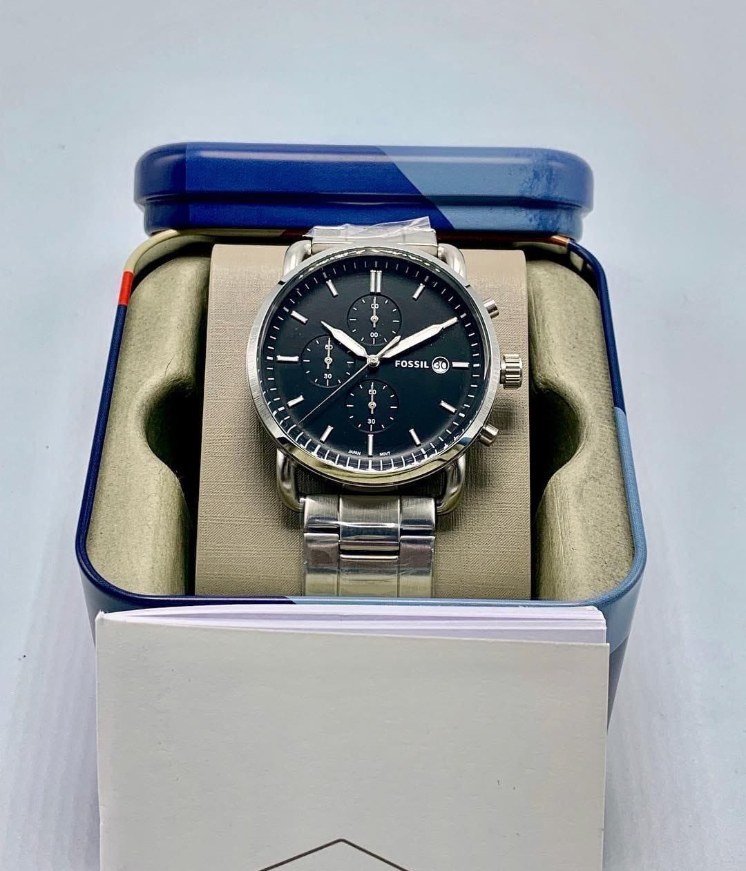 Fossli Commuter Metal Mens Chronograph watch